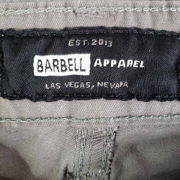 Barbell Apparel Pants Men's Athletic Chino Flat Front Ash Size 32X34 New 32 - Picture 8 of 14